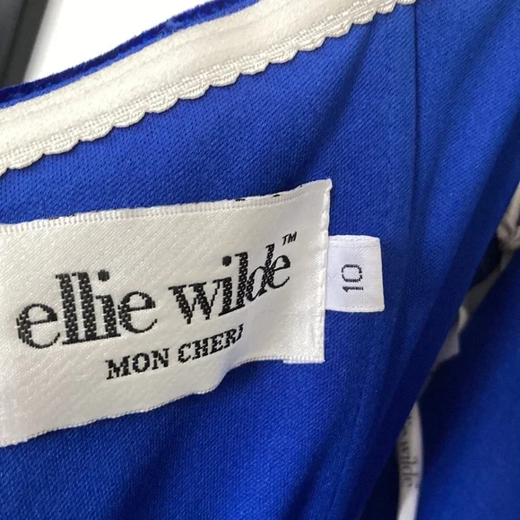 ‼️ NWT ELLIE WILDE MON CHERI GOWN SIZE 10 homecoming / prom - Picture 10 of 16